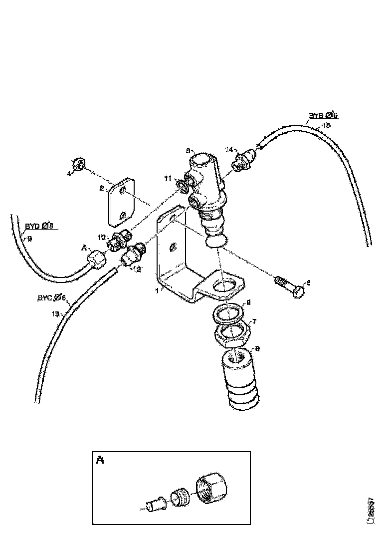 Buy 1355933 BRACKET SCANIA