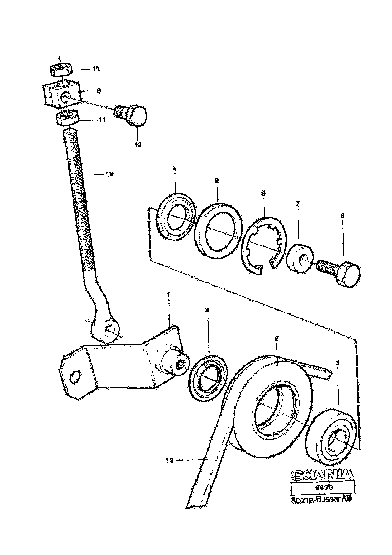 Buy 1356706 BRACKET SCANIA