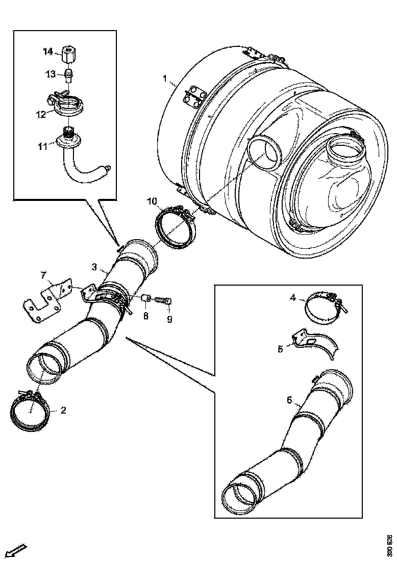 Buy 1357194 SPACER SLEEVE SCANIA