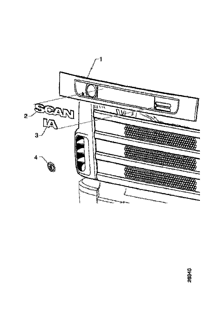 Buy 1357260 LOGOTYPE SCANIA