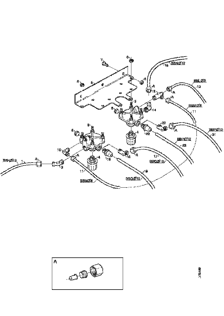 Buy 1357546 BRACKET SCANIA