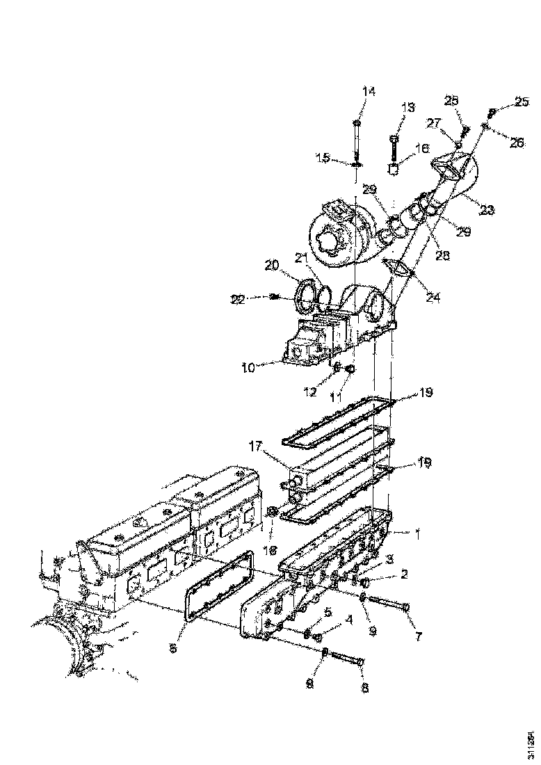 Buy 1358273 GASKET SCANIA