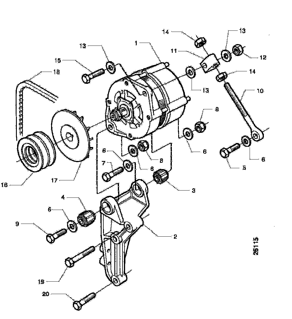 Buy 1358957 BRACKET SCANIA