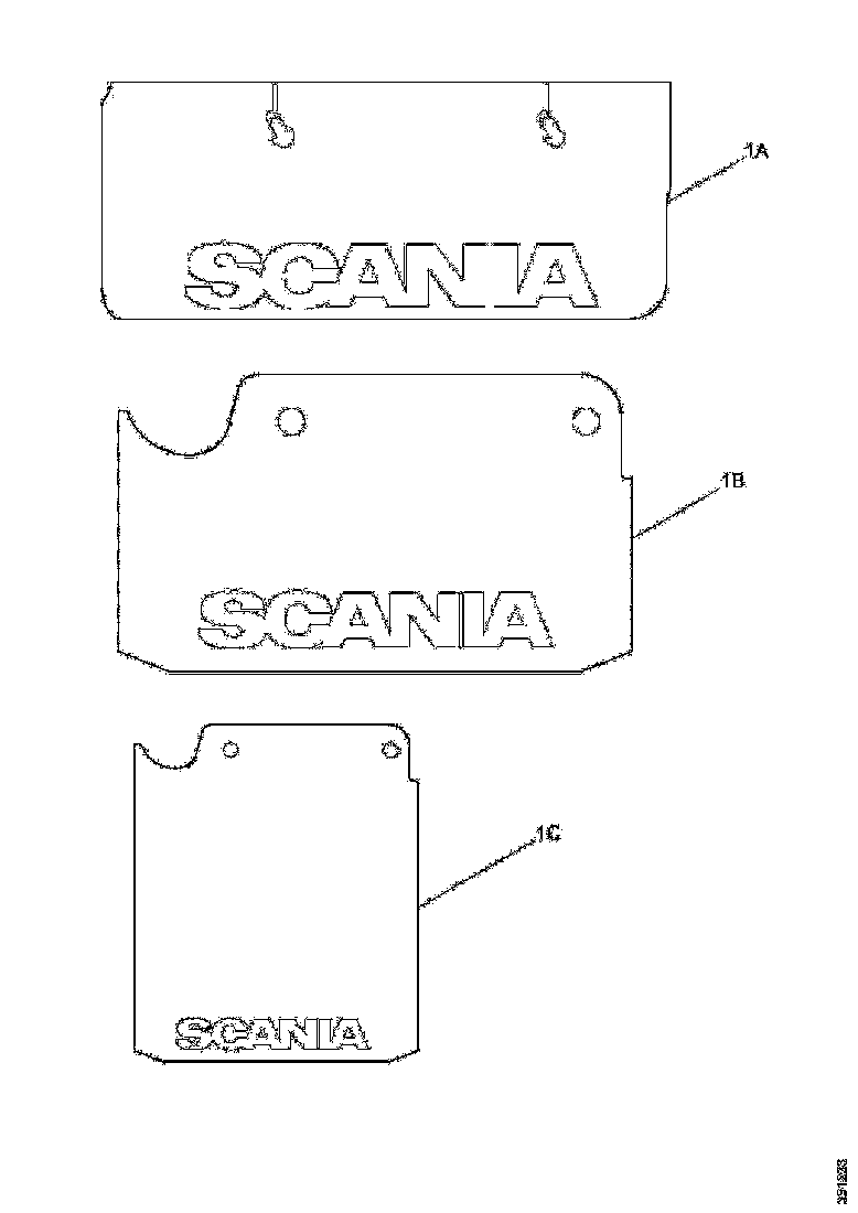 Buy 1361759 MUDFLAP SCANIA