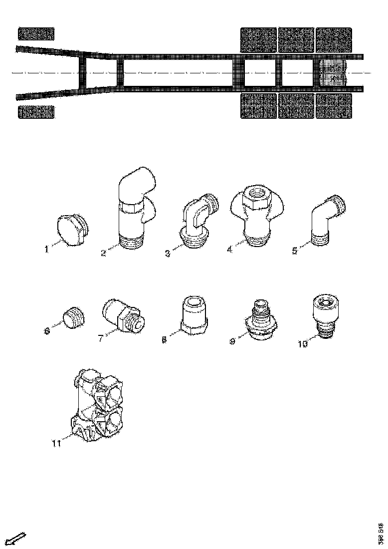 Buy 1364384 ELBOW UNION SCANIA