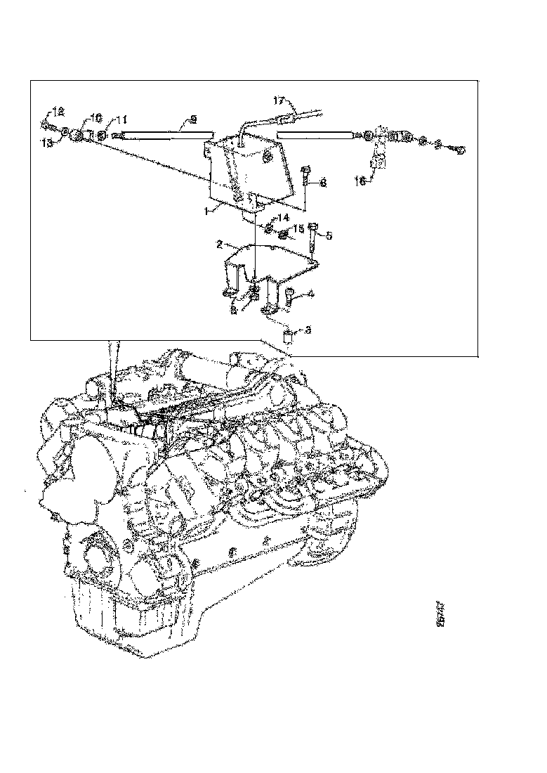 Buy 1365427 BRACKET SCANIA
