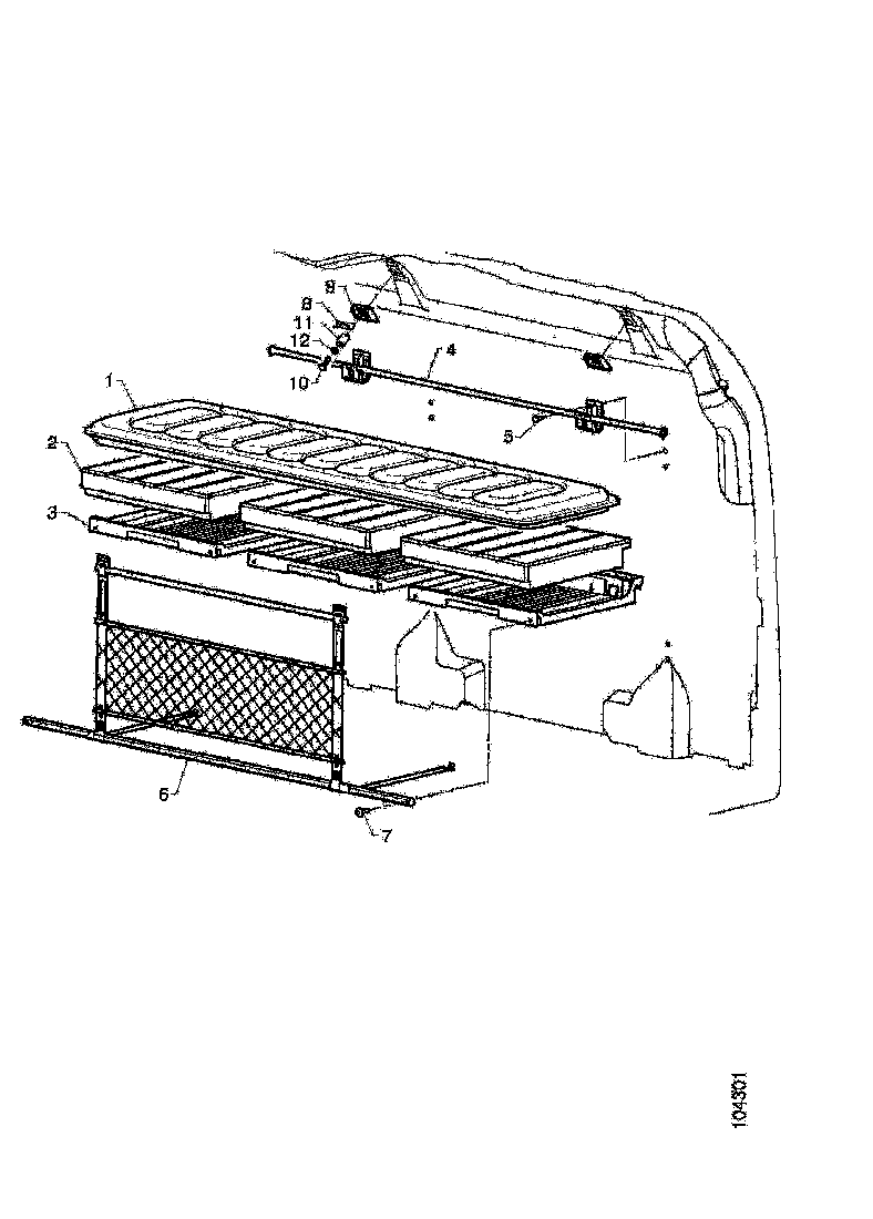 Buy 1366197 MATTRESS P SCANIA