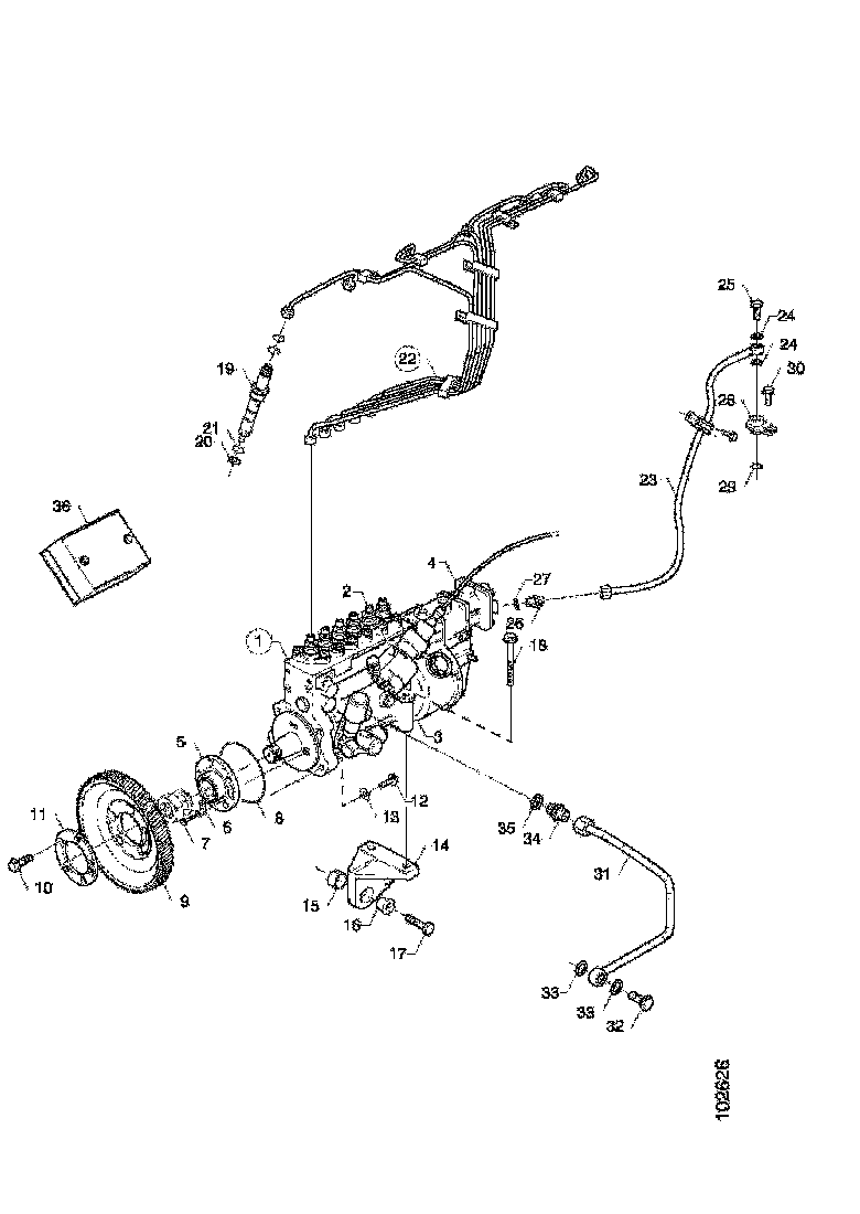 Buy 1369528 INJECTION PUMP SCANIA