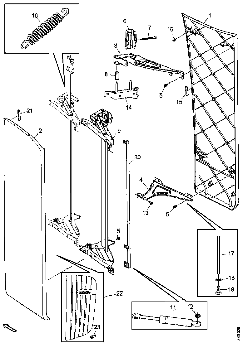 Buy 1370722 BRACKET SCANIA