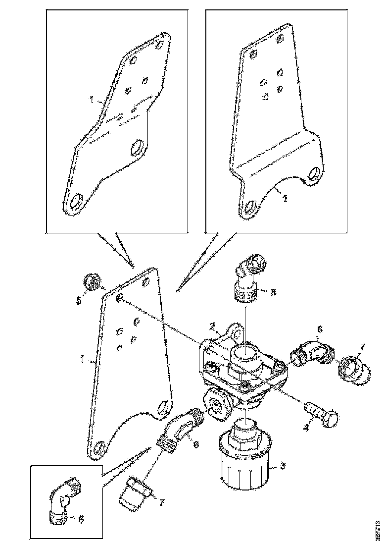 Buy 1371880 BRACKET SCANIA
