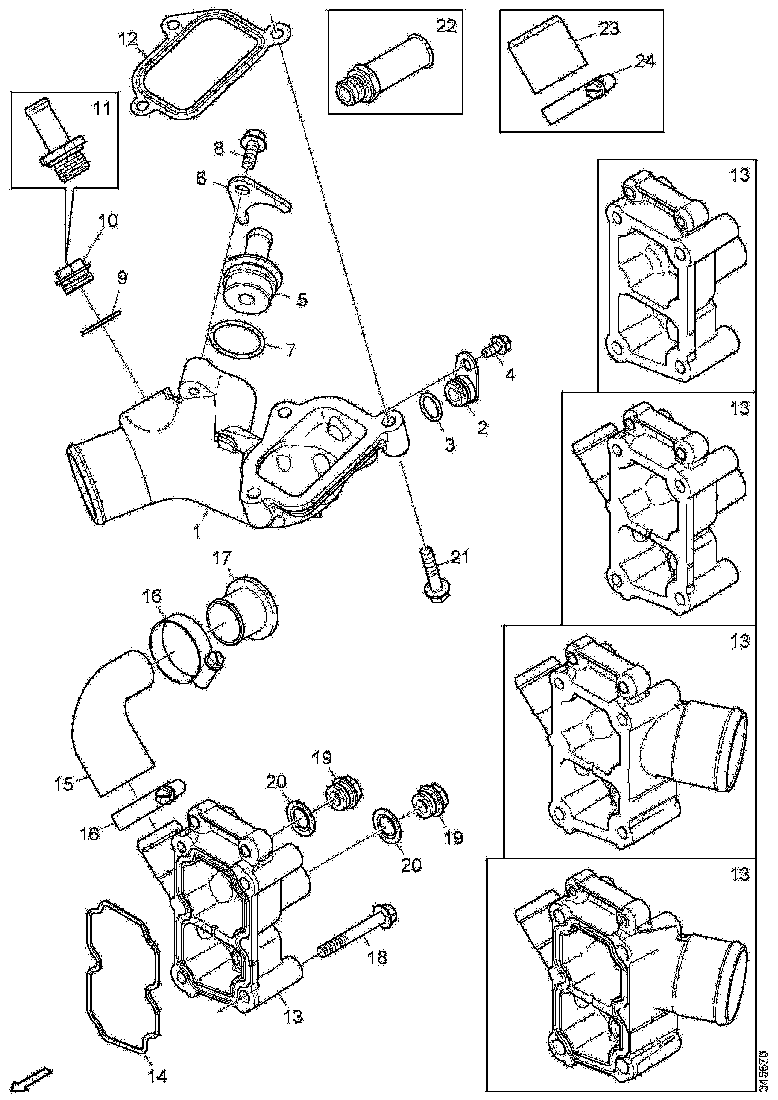 Buy 1374325 GASKET SCANIA