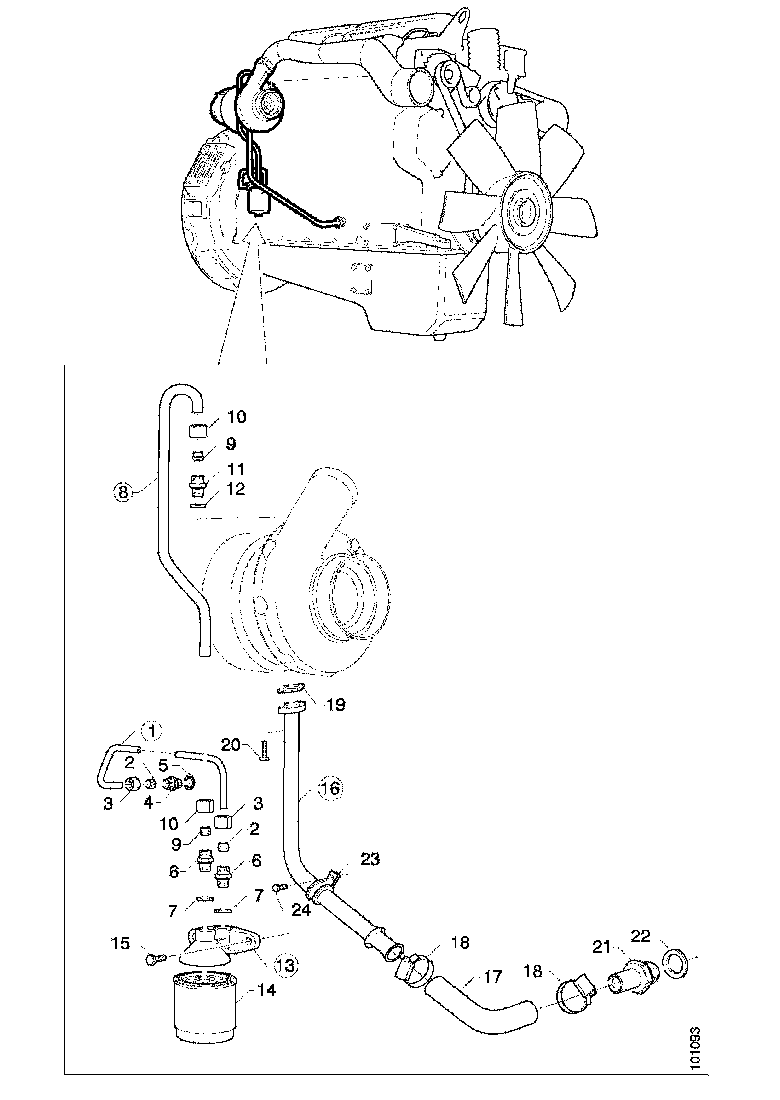 Buy 1375672 LUBRICATION PIPE SCANIA