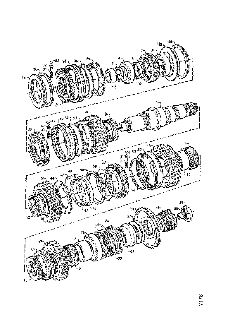 Buy 1376382 MAINSHAFT GEAR SCANIA