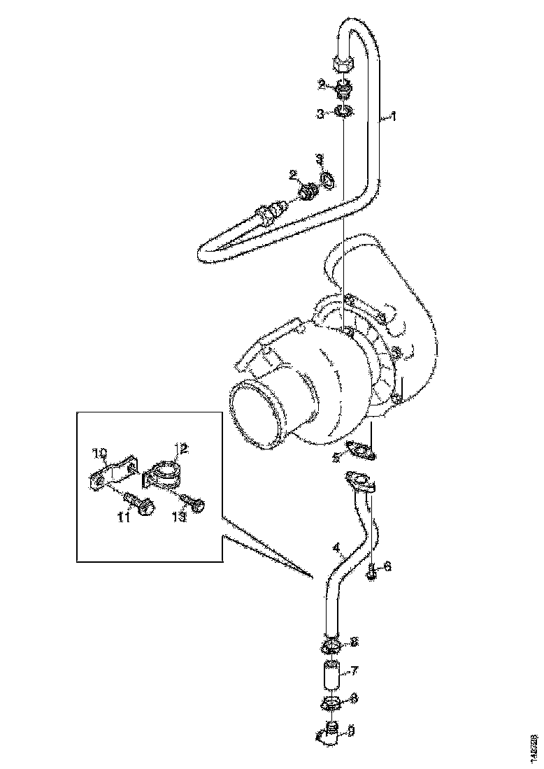 Buy 1377089 LUBRICATION PIPE SCANIA