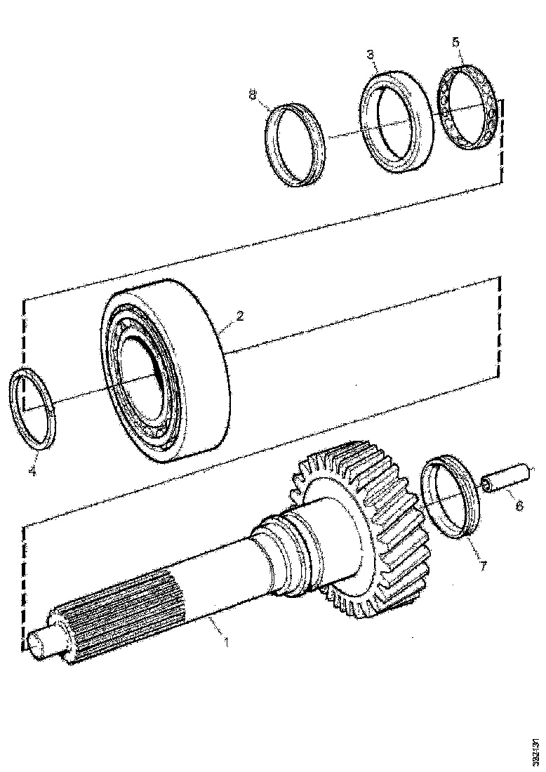 Buy 1378580 INPUT SHAFT SCANIA