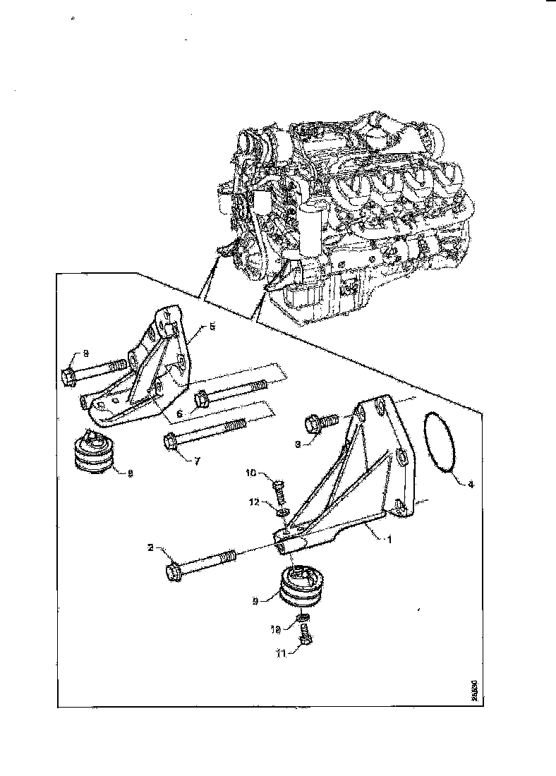 Buy 1378648 ENGINE BRACKET SCANIA