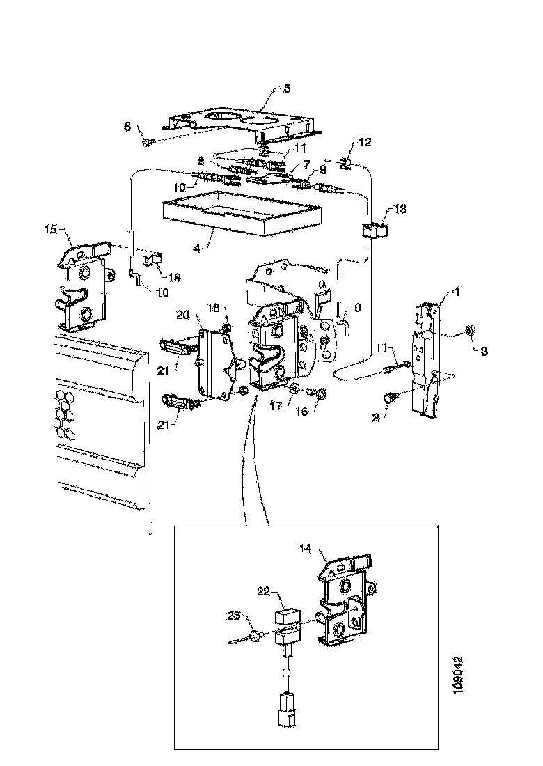 Buy 1381216 LOCK BRACKET (S) SCANIA