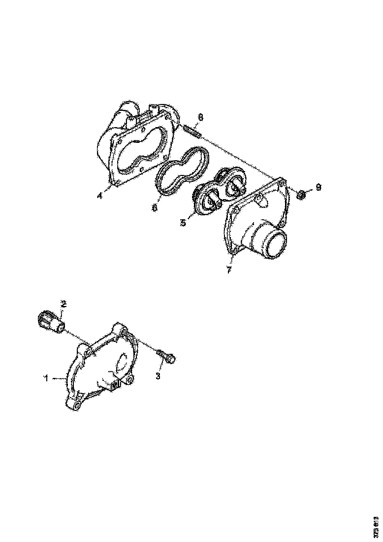 Buy 1381494 THERMOSTAT HOUSING SCANIA