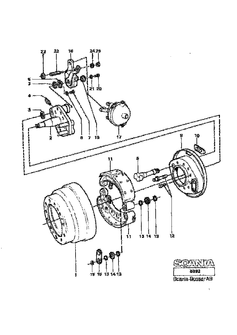 Buy 1381899 BRAKE SHIE SCANIA