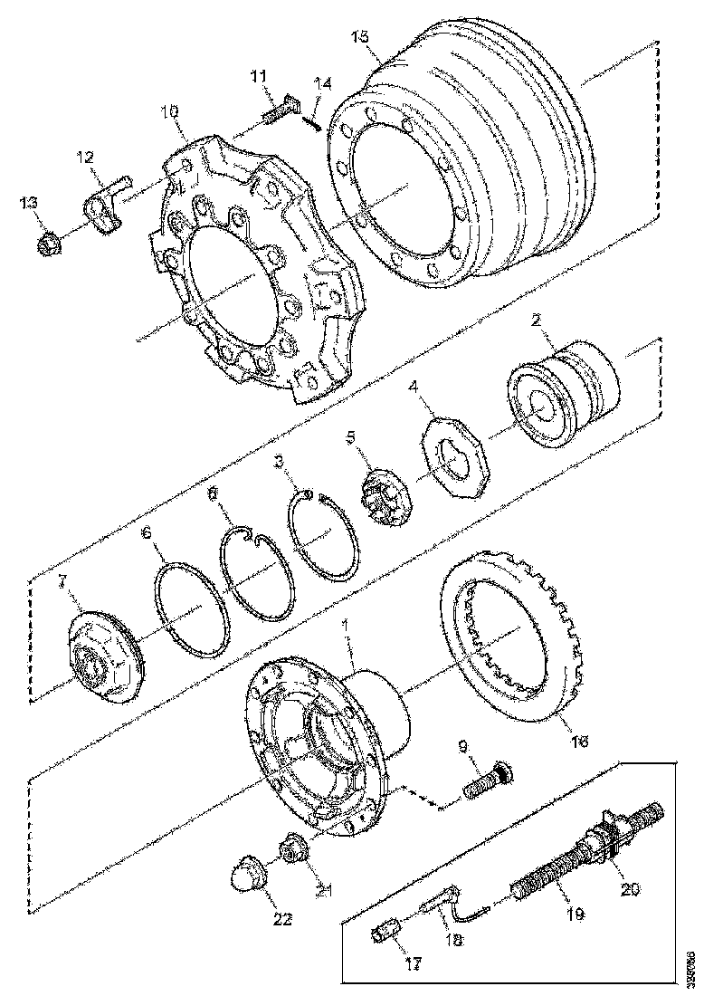 Buy 1382495 WHEEL RING SCANIA