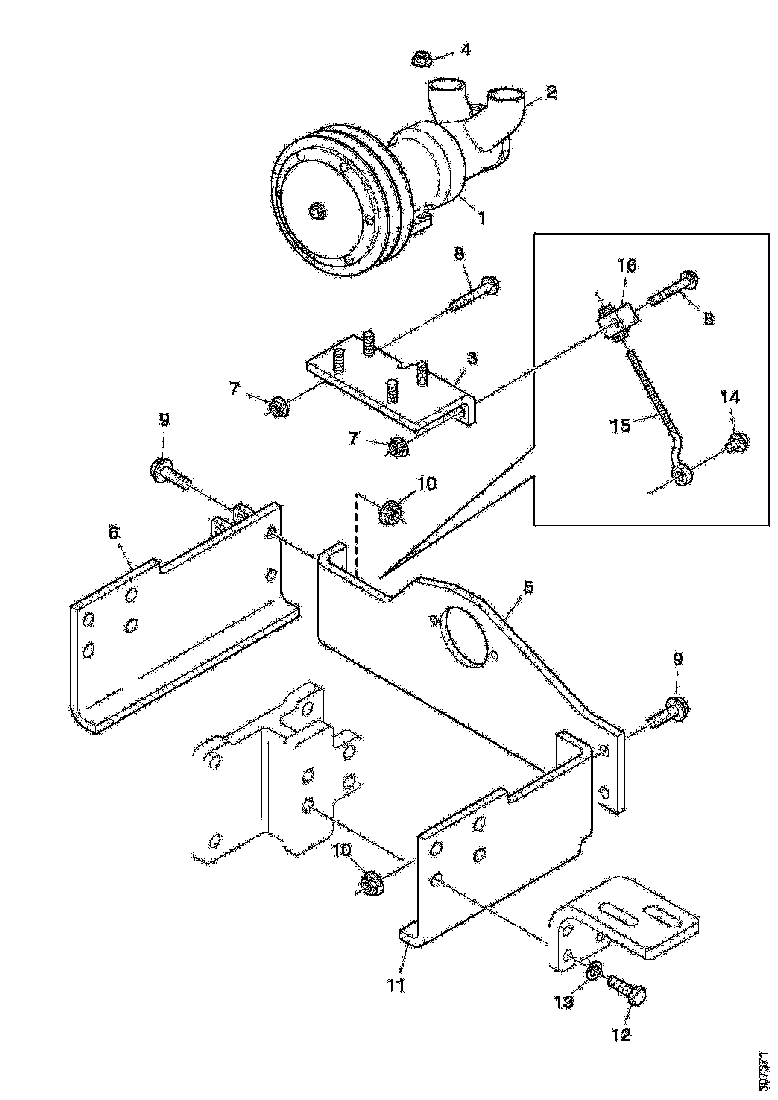 Buy 1383220 BRACKET SCANIA