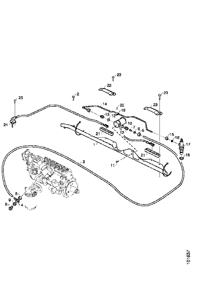 Buy 1383622 FUEL PIPE SCANIA