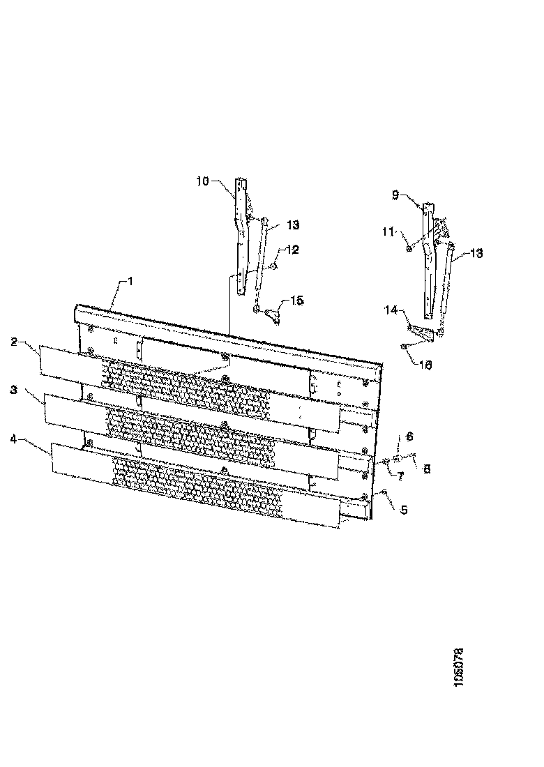 Buy 1383887 HINGE LH  (S) SCANIA