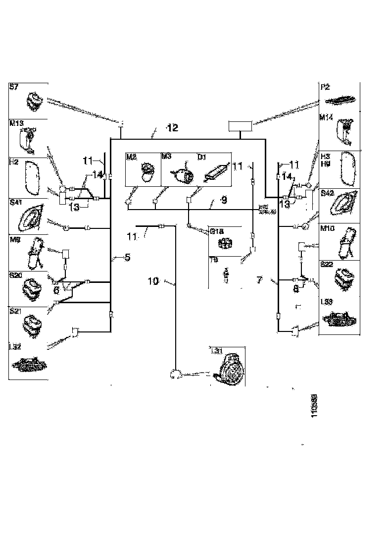 Buy 1383929 CABLE HARNESS SCANIA