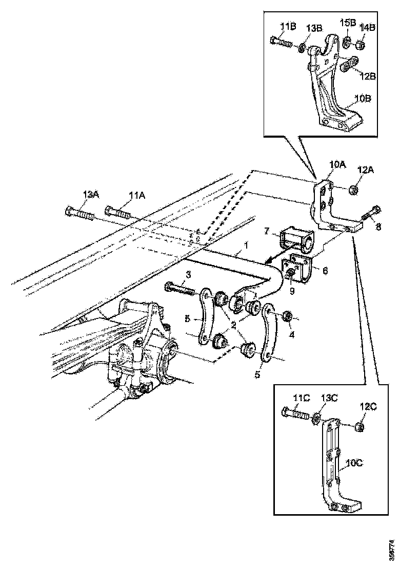 Buy 1384067 BRACKET SCANIA
