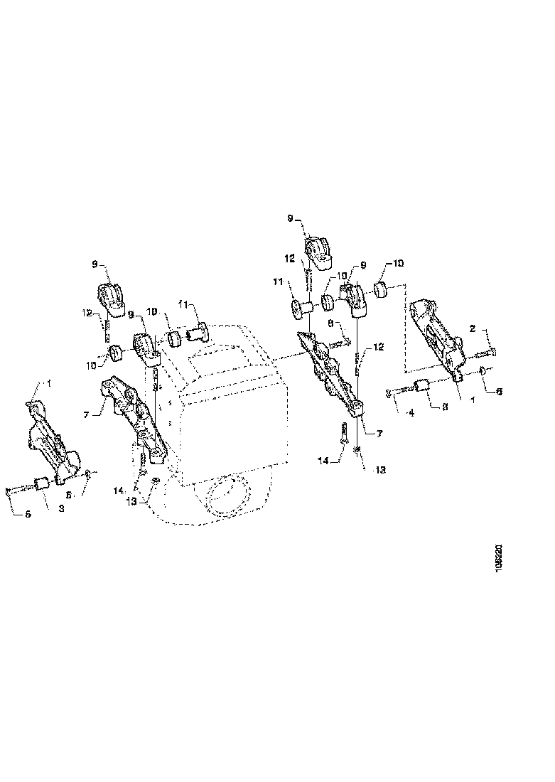 Buy 1384301 BRACKET SCANIA