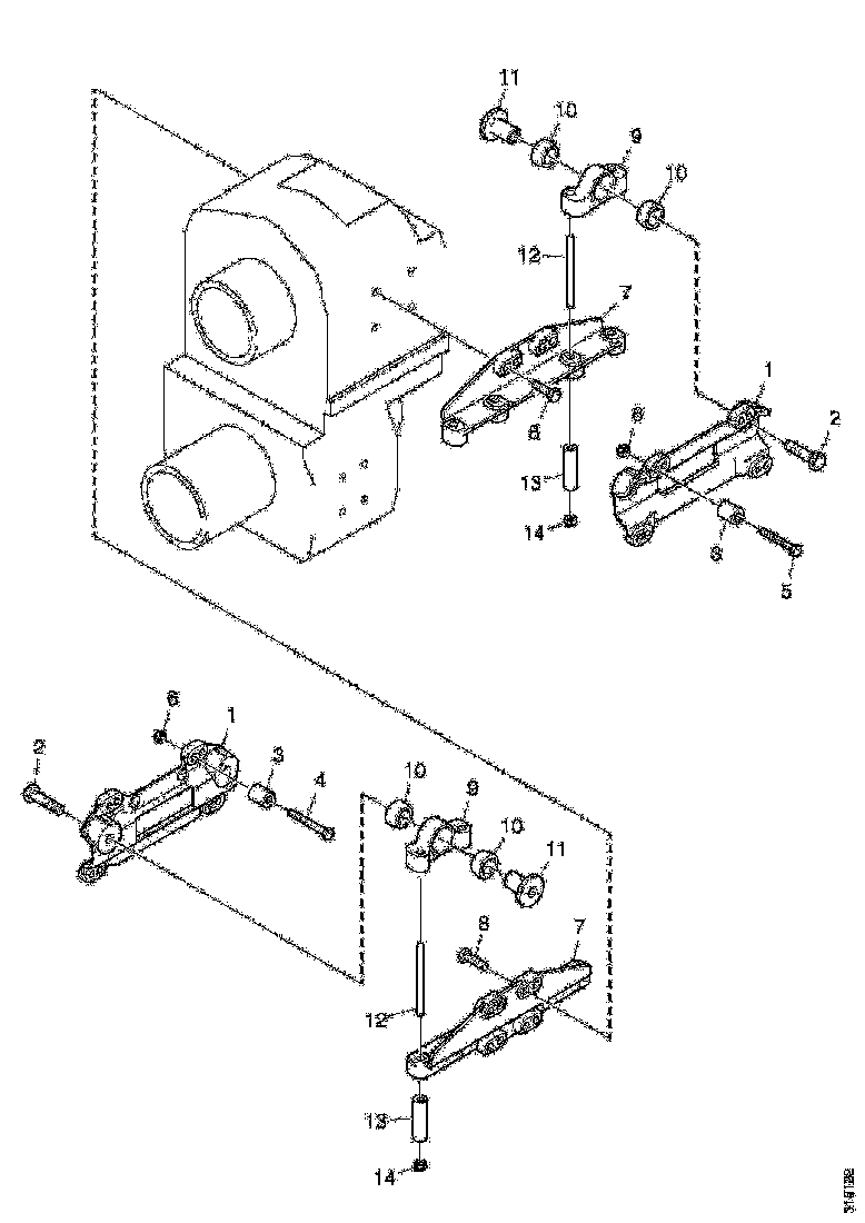 Buy 1384302 BRACKET SCANIA