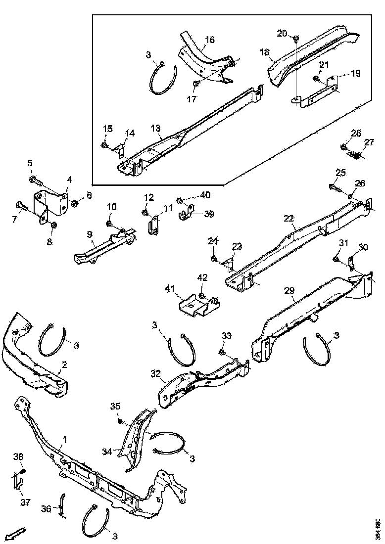 Buy 1384472 CABLEFLUTE SCANIA