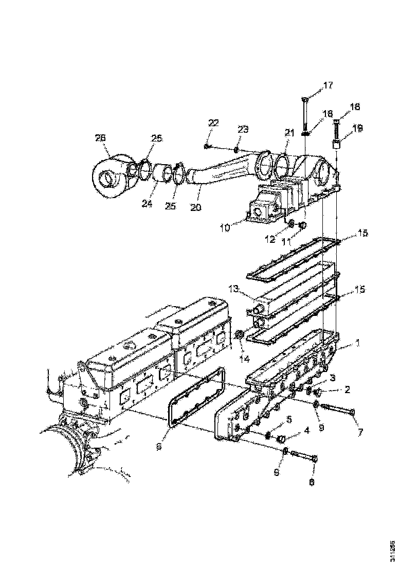 Buy 1384552 GASKET  (S) SCANIA