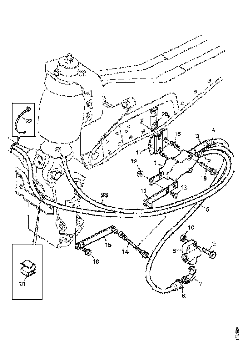 Buy 1386419 LEVER SCANIA