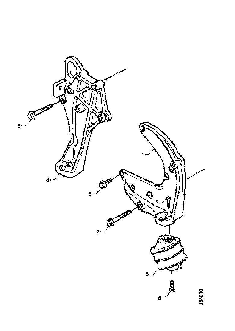 Buy 1388430 ENGINE BRACKET SCANIA