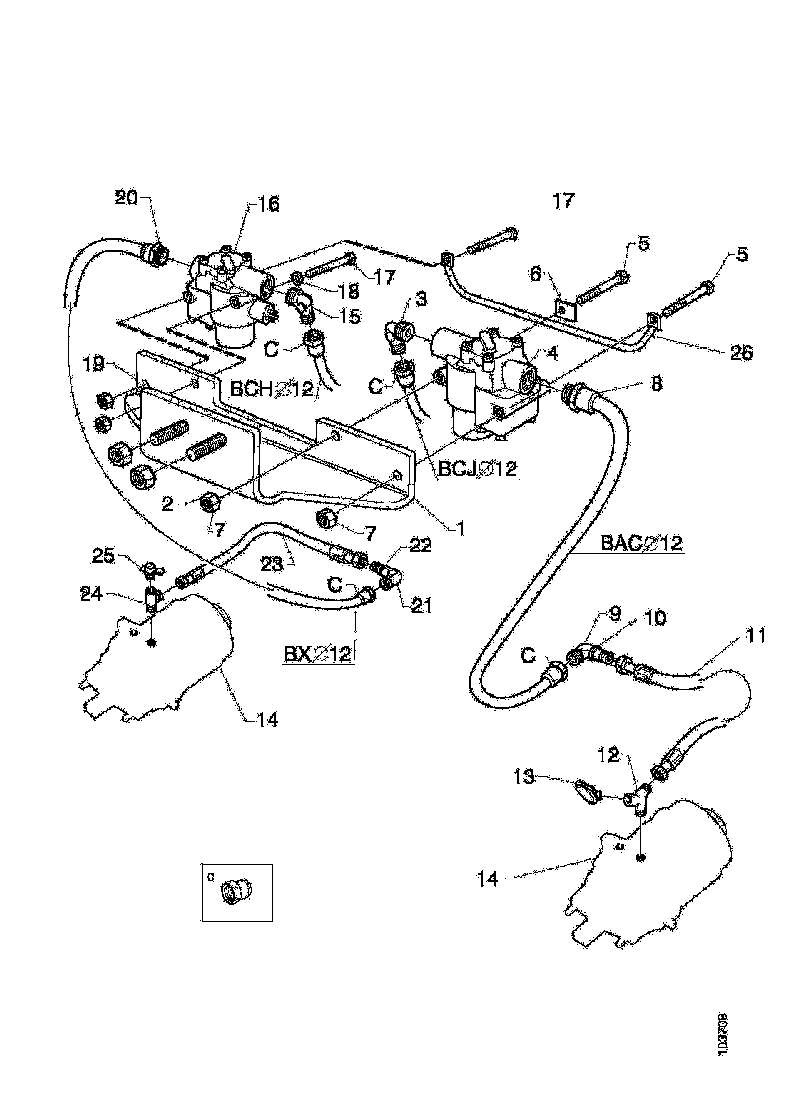 Buy 1390734 BRACKET SCANIA