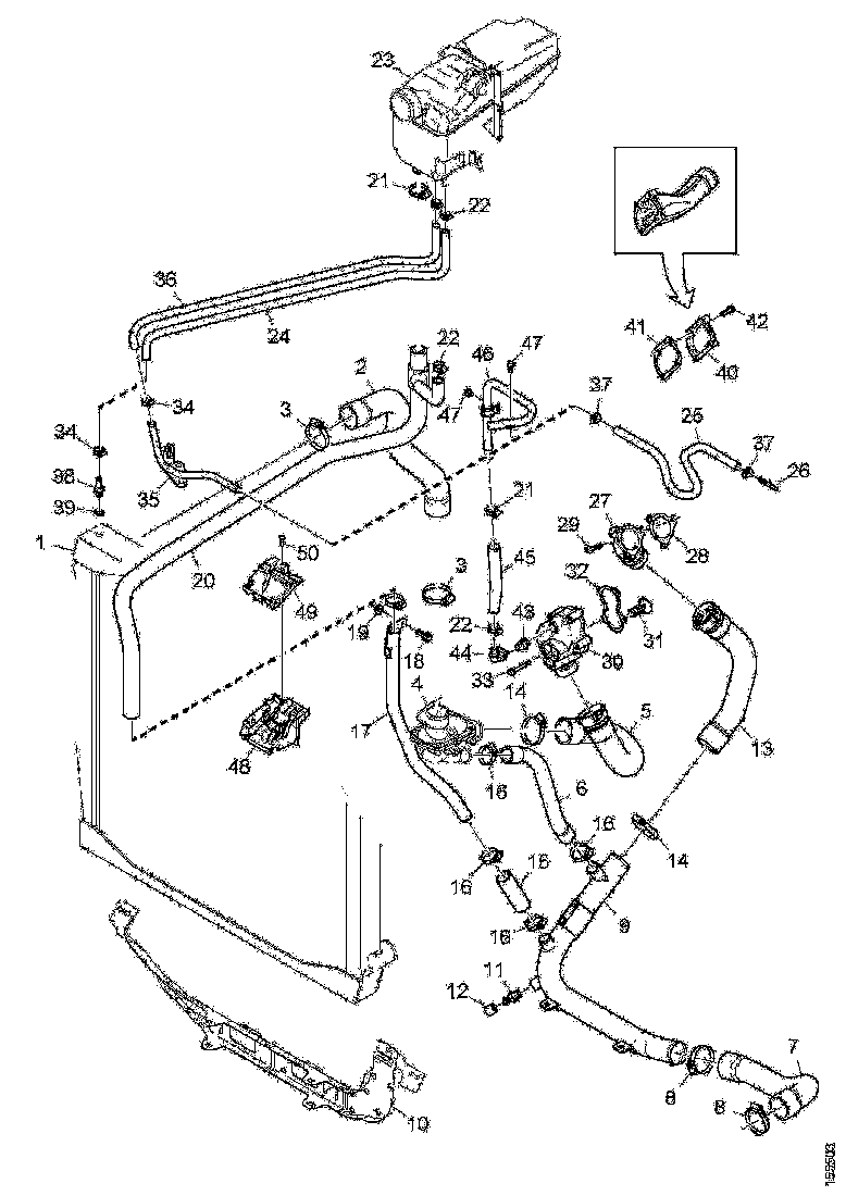 Buy 1392216 SHAPED HOS SCANIA