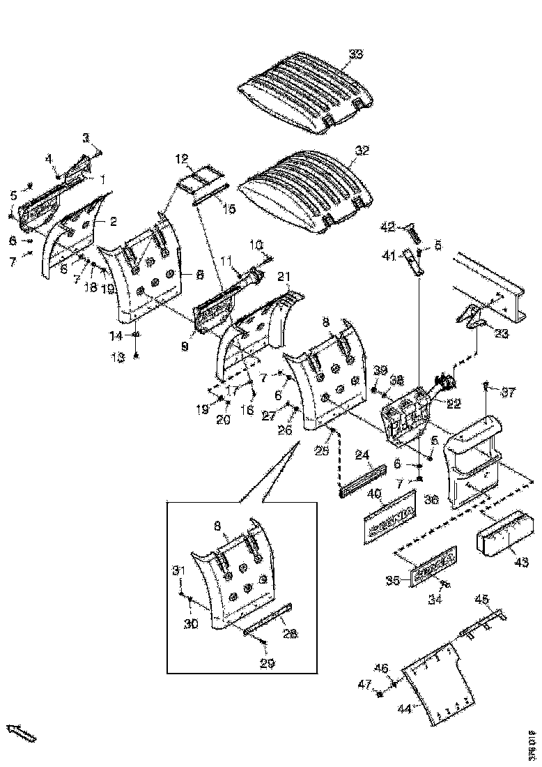 Buy 1392279 FENDER SCANIA