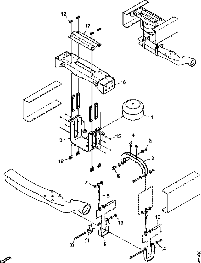 Buy 1393174 BRACKET SCANIA
