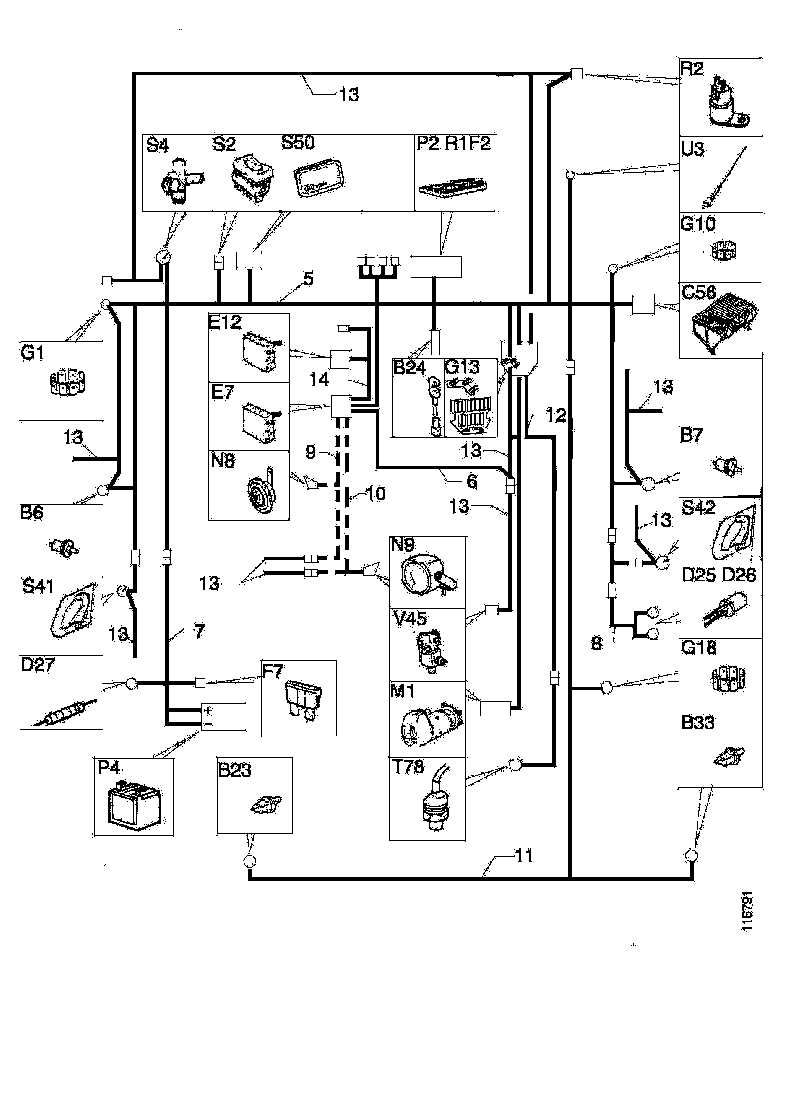 Buy 1394551 CABLE HARNESS SCANIA