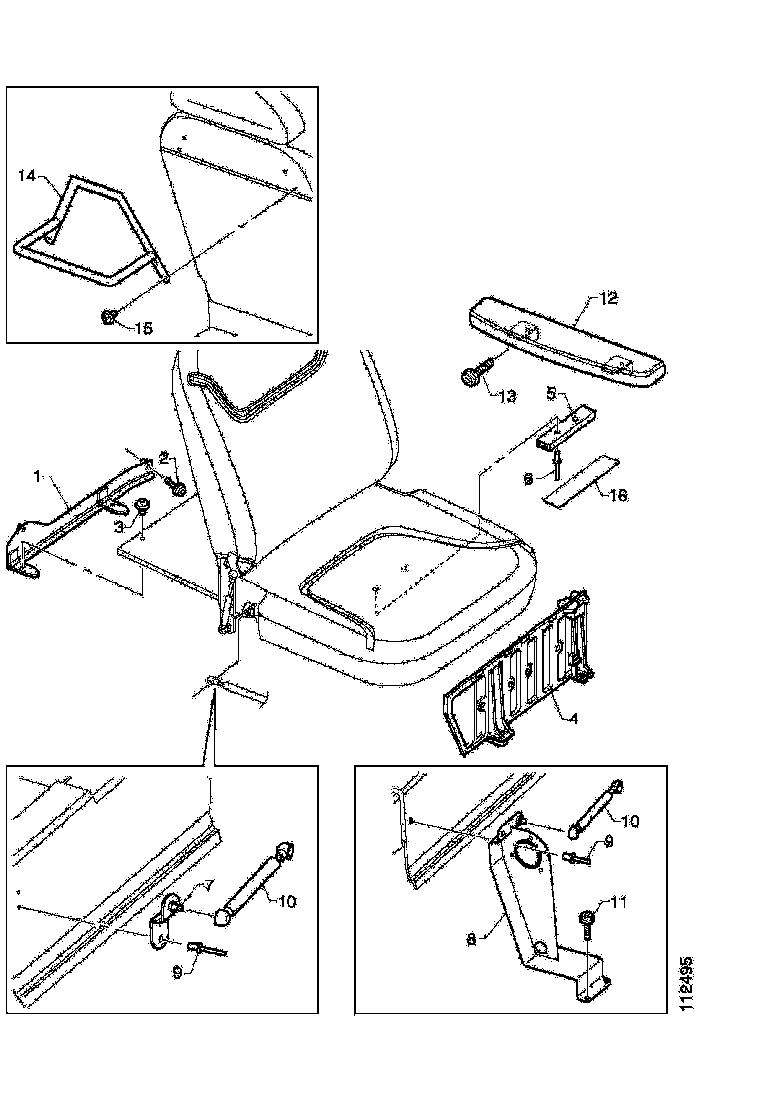 Buy 1396833 ARMREST SCANIA