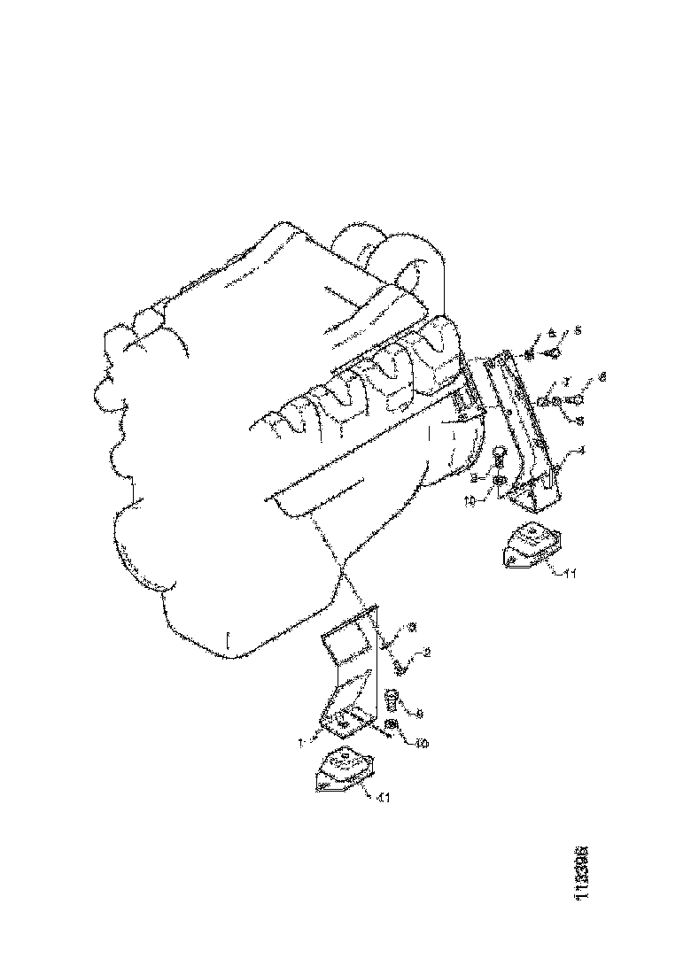 Buy 1397118 ENGINE BRA SCANIA
