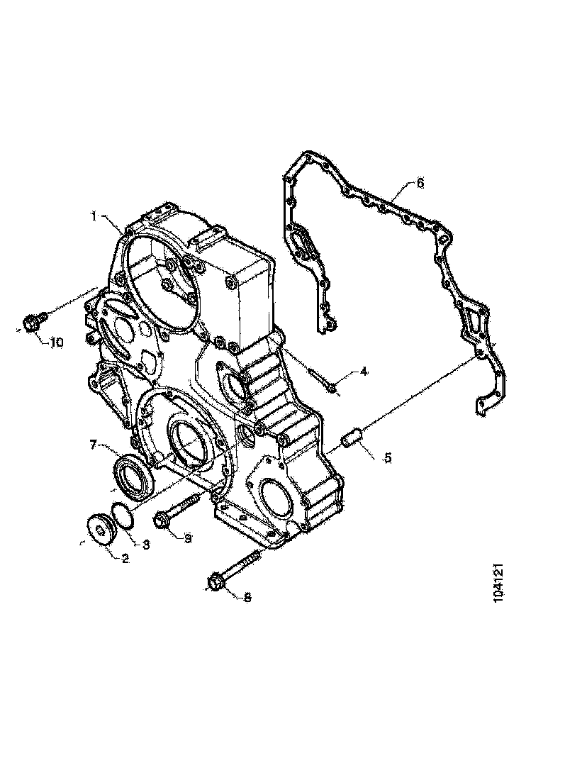 Buy 1397774 TIMING GEAR CASING SCANIA