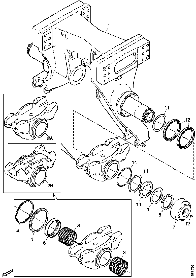 Buy 1398067 TRUNNION A SCANIA