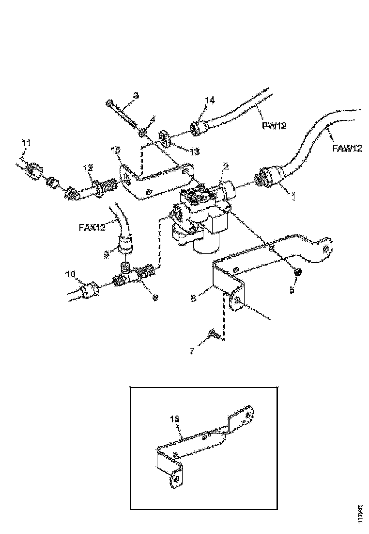 Buy 1398961 BRACKET SCANIA