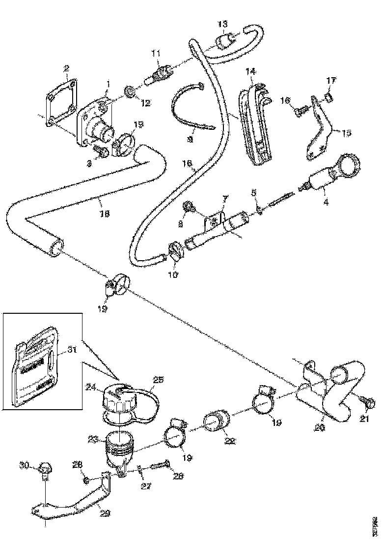 Buy 1400420 SHAPED HOSE SCANIA