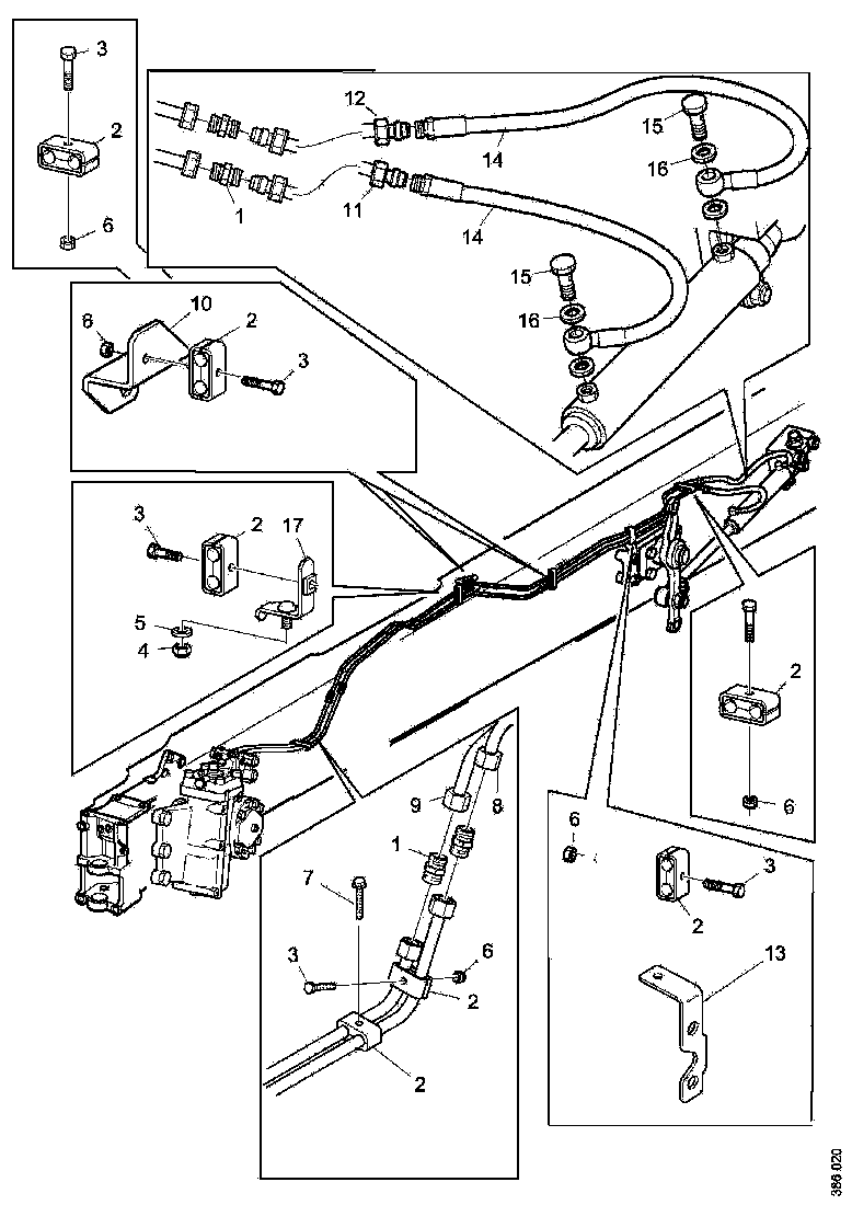 Buy 1400569 HOSE ASSEMBLY SCANIA