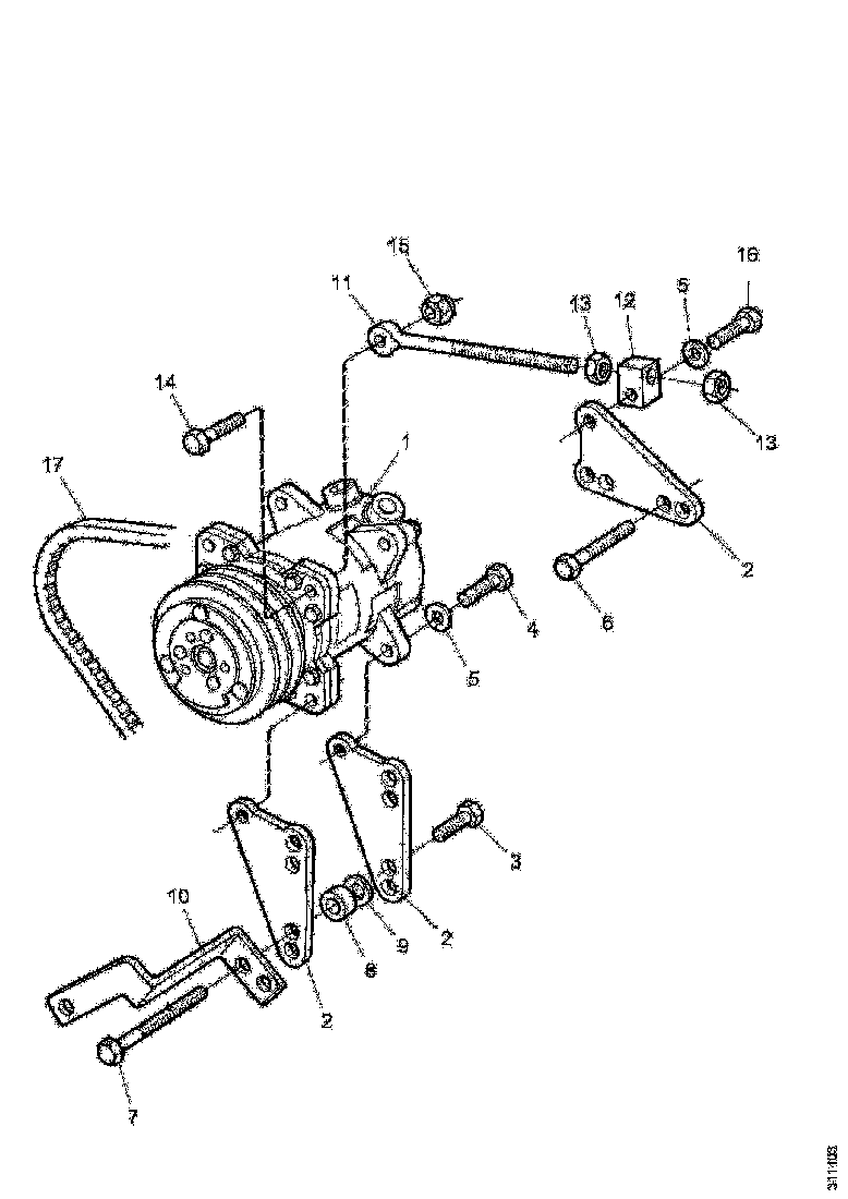 Buy 1401489 BRACKET SCANIA