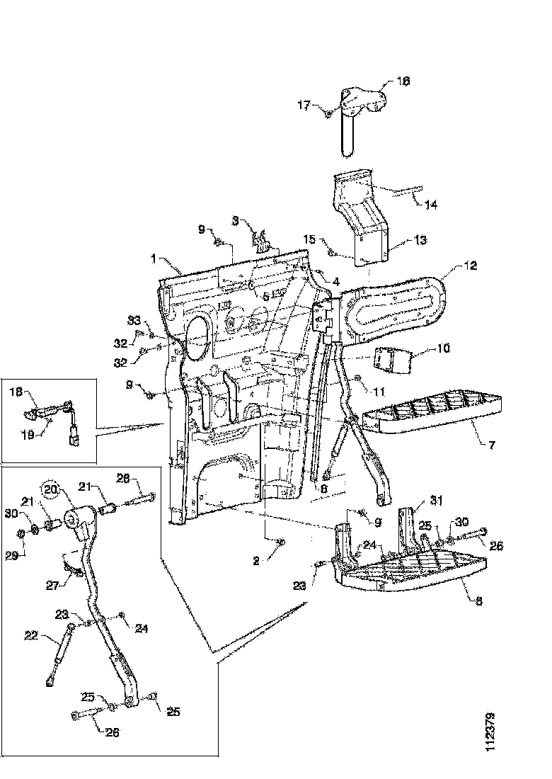 Buy 1401722 HINGE SCANIA