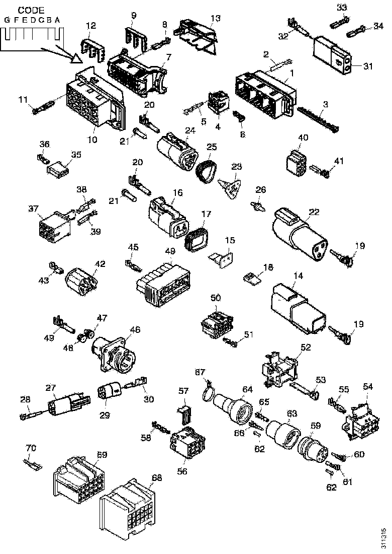 Buy 1409447 CONTACT HOUSING SCANIA